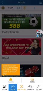 mở nạp tiền kubet88