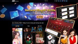 Huong dan choi Baccarat 3D tren Kubet