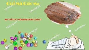 Nằm mơ thấy cá thờn bơn đánh con gì?