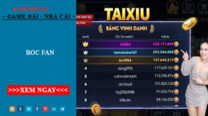 Boc Fan - Cổng game giải trí bạc tỷ siêu hot 2022