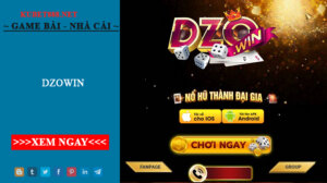 DZoWin – Cổng game đánh bài nổ hũ cực chất