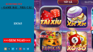 Sn365 - Cổng Game Đổi Thưởng Mới Nhất Tại Việt Nam
