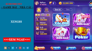 Xeng88 - Game bài đổi thưởng uy tín nhất hiện nay